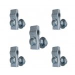 Morseto 1 Bulon Completo Para Linga Coaxil X 5 Unidades
